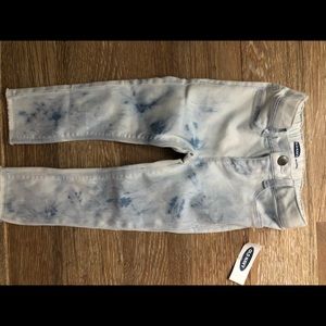 Old Navy 2T whitewash girls jeans NWT